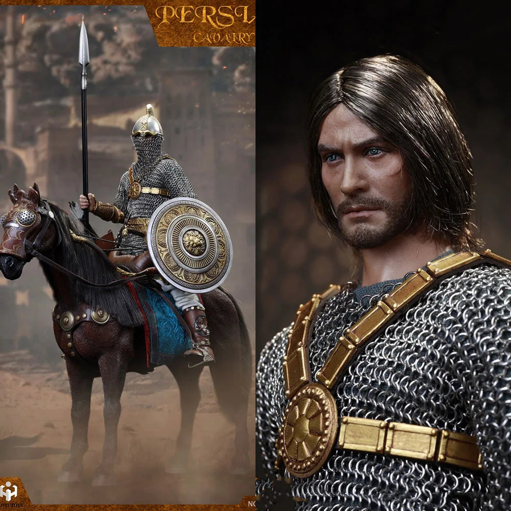 Haoyutoys Hh18028/Hh1802 1/6 Men Soldier Persian Cavalry With Shield Armor Full Set 12" Action Figure Body Best Collection Gift