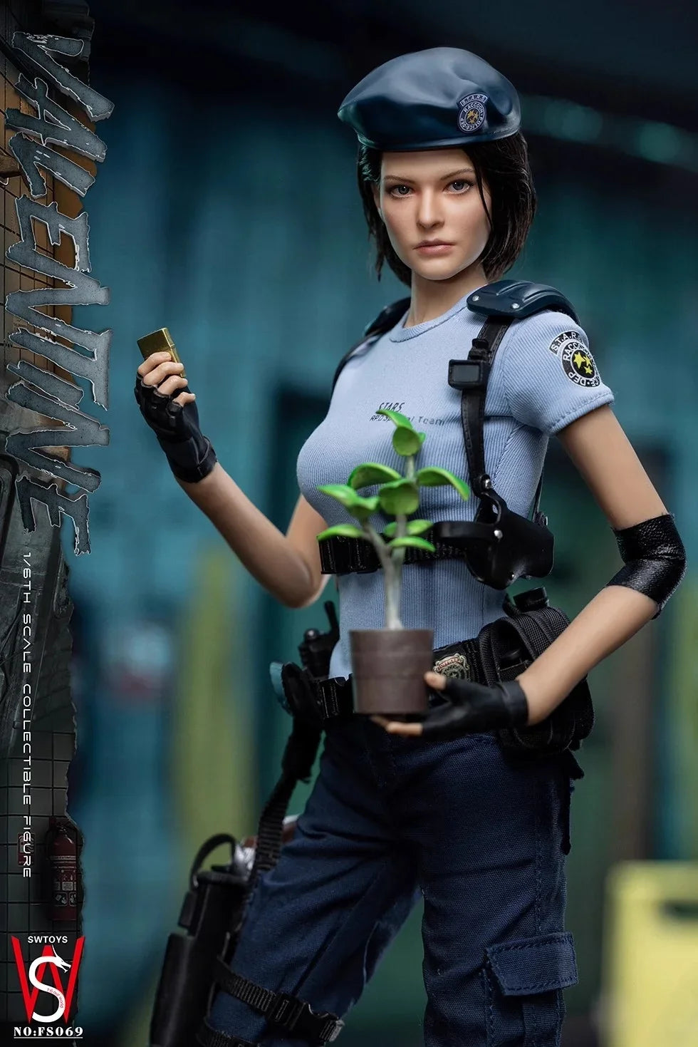 In Stock SWTOYS FS069 1/6 Scale Female Soldier Jill Valentine Full Set 12in Action Figure Doll Model Toys For Fans Collection