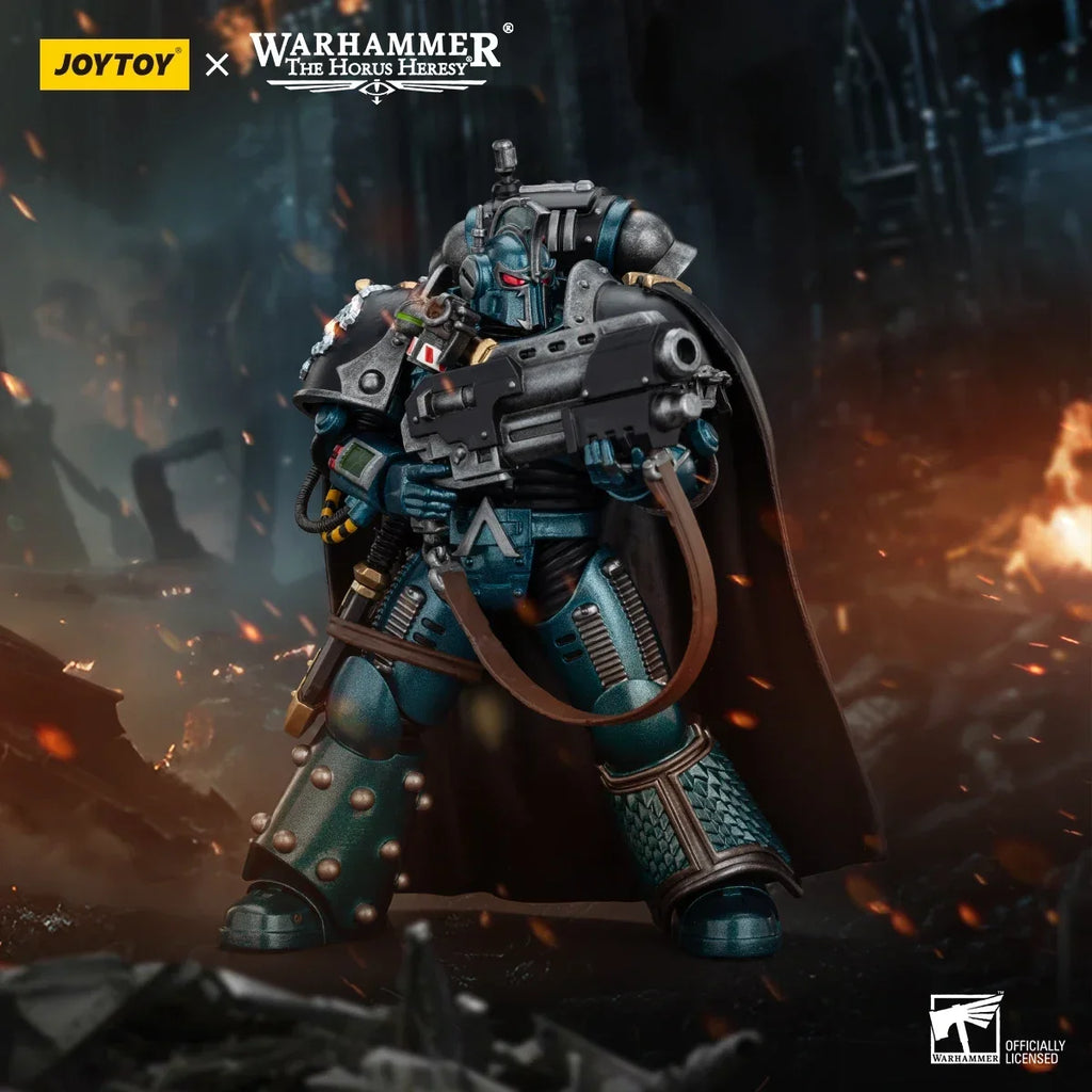 [IN-STOCK]JOYTOY Warhammer 30K 1/18 Action Figures Alpha Legion Saboteur Consul Model