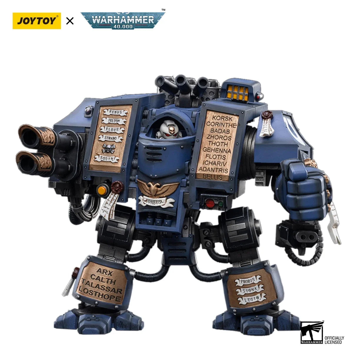 [IN-STOCK]JOYTOY Warhammer 40K Action Figure Space Marines Ultramarines Venerable Dreadnought Model