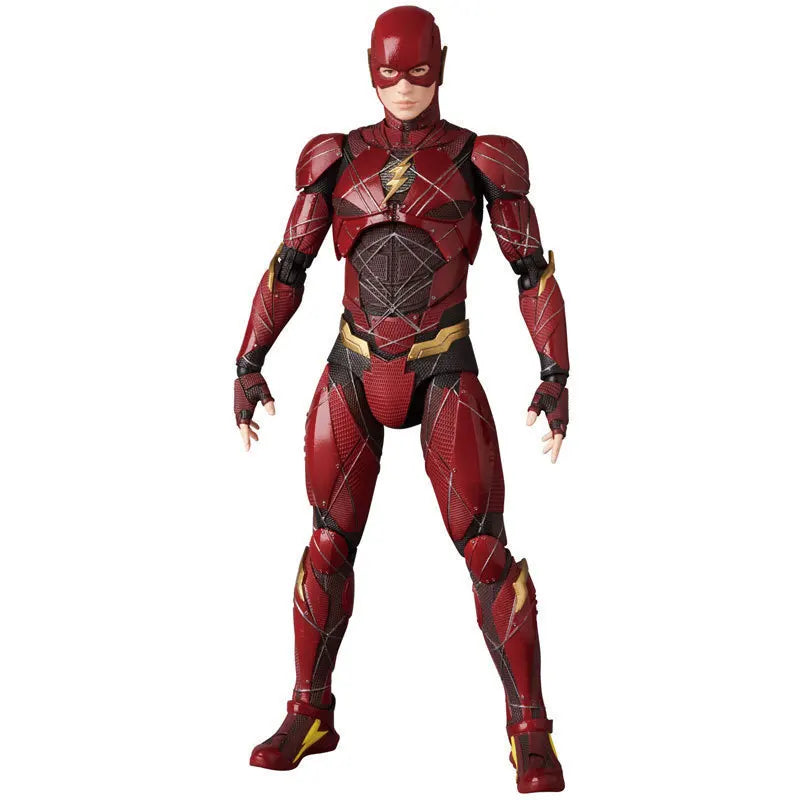 Dc Comics Maf 058 16cm Flash Justice League Superhero Action Figure Decoration Model Toy Tabletop Decoration