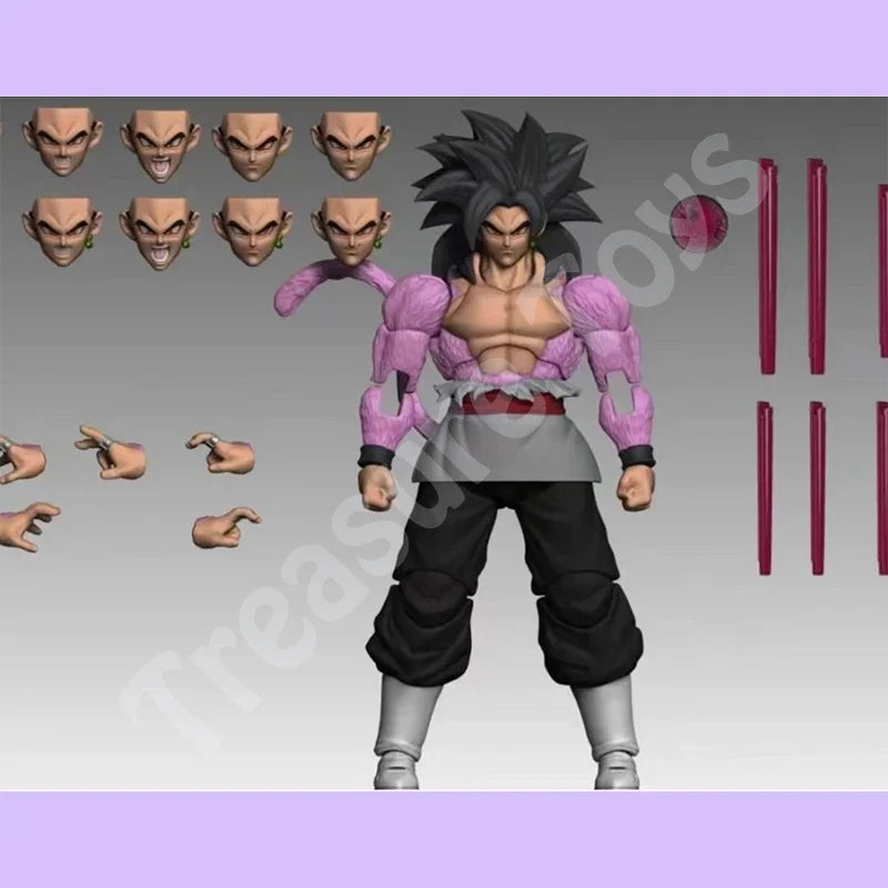 Black Hole Toys TK Custom Dragon Ball Z SHF Super Saiyan 5 SSJ 4 Son Goku Son Gohan Xicor Anime Action Figures Models Toys Gifts