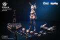 In Stock 1/9 Female Soldier Delicate Mechanical Girl Task Force Full Set 22CM Action Figure Model Collectible Toys