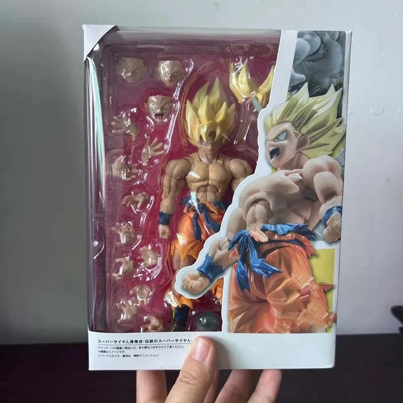 Anime Dragon Ball Z Goku Figure Super Saiyan Battle Damage Shf Figures Pvc Ko Model S.H.Figuarts Action Figure Toy Gift In Stock