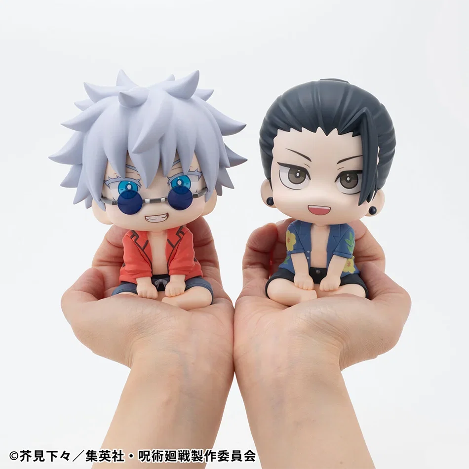 10cm Jujutsu Kaisen Anime Figure Look Up Q Version Satoru Gojo/Geto Suguru Action Figure Fushiguro Toji/Okkotsu Yuta Toy Gift