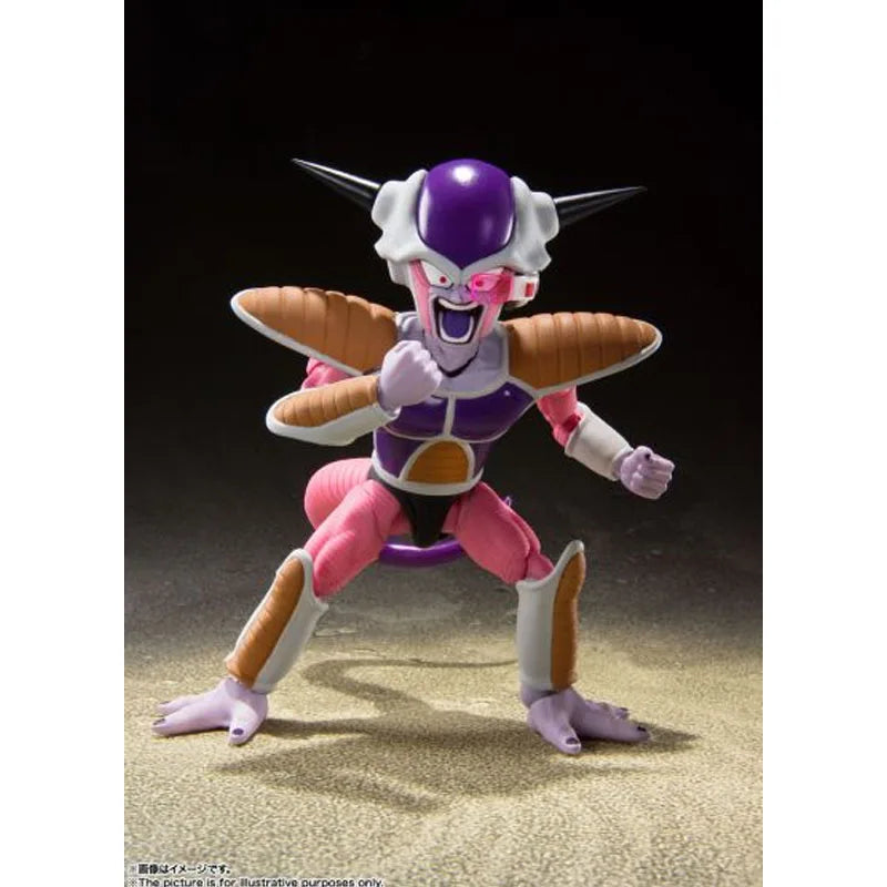 Bandai Original S.H.Figuarts Frieza First Form Frieza Pod 110mm Anime Action Figure Assembly Model Toys  Model Gifts for Boys