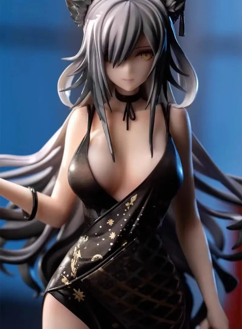New Original Myethos Arknights 1/7 Schwarz Formal Dress Ver Genuine Action Anime Figure Model Charm Collectible Gift Series