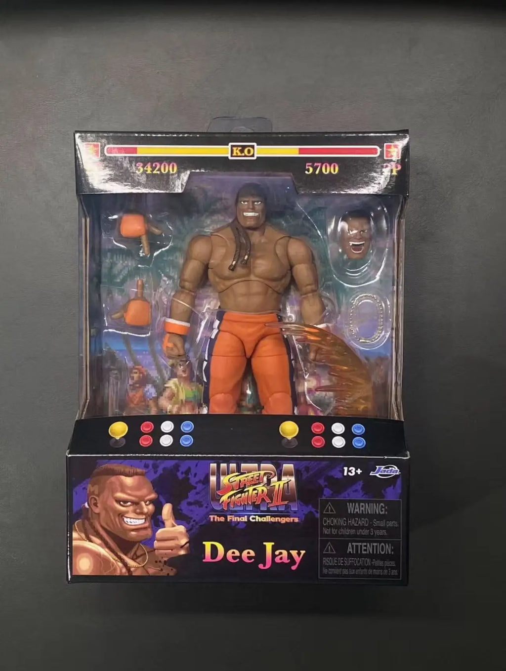 JADA Street Fighter 1/12 JADA Action Deejay Figure Toy Figure