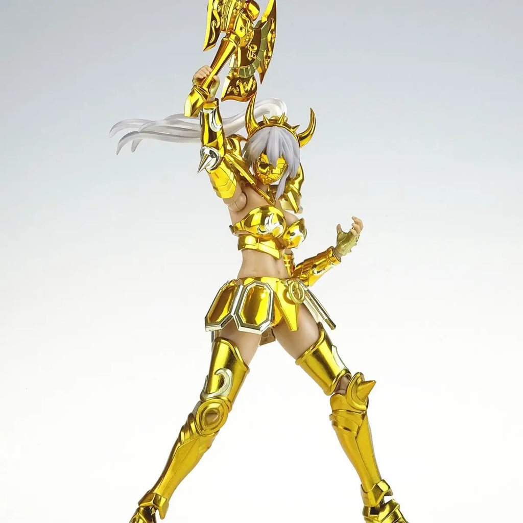Great Toy Saint Seiya Myth Cloth Action Figure Female Taurus Ex Holy Contract Erica Anime Figure Knights Of Zodiac Gt Model Gift