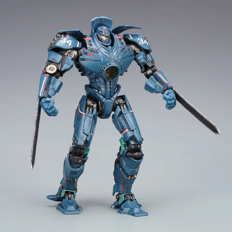 Pacific Rim 2 Action Figure Gipsy Danger Luminous Collectible Toy PVC Material Moveable Robot Model Dangerous Vengeance Wanderer
