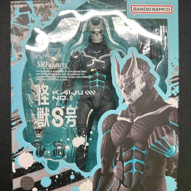 In Stock Bandai S.H.Figuarts Shf Kaiju No.8 Kikoru Shinomiya Model Kit Anime Action Figures Finished Model Kit Toy Gifts For Kid
