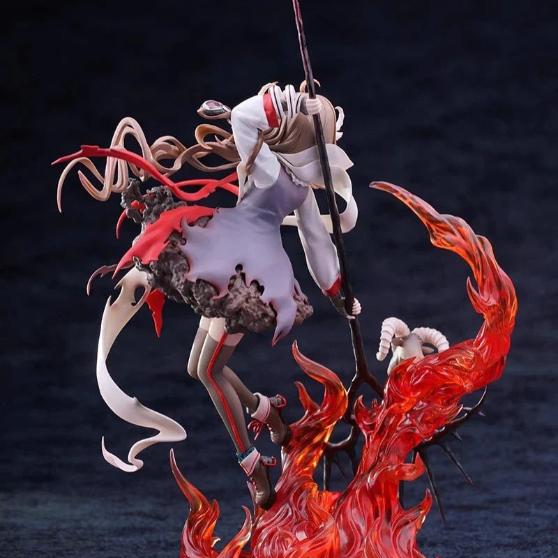 29cm GK Collectible Statue Arknights Eyjafjalla Little Sheep Ver Resin Model Kit for DIY Painting Anime Figure Sculpture Craft
