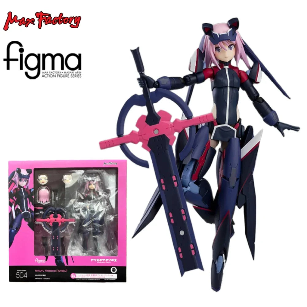 Max Factory Figma Rei Takanashi/Fumika Momoshina/Yotsuyu Hirasaka/Yumi Yotsuya Action Figure Model Kit Gift for Collector & Fans