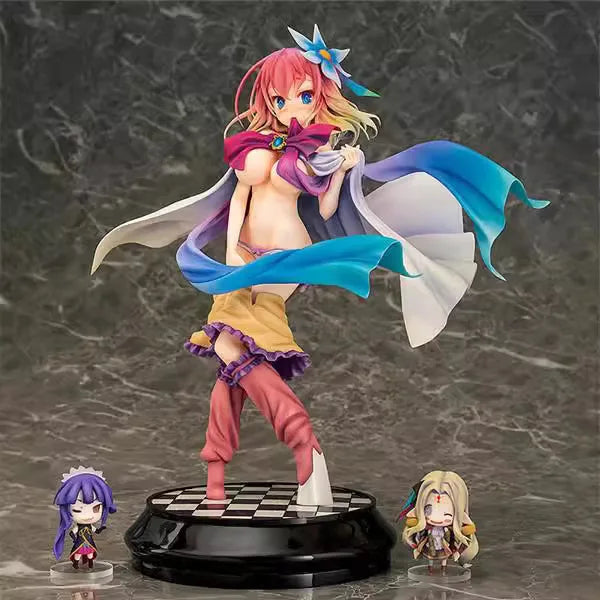 24cm No Game No Life Stephanie Dola standing position Anime Figure Collectible Model Statue Desktop Decoration Gift
