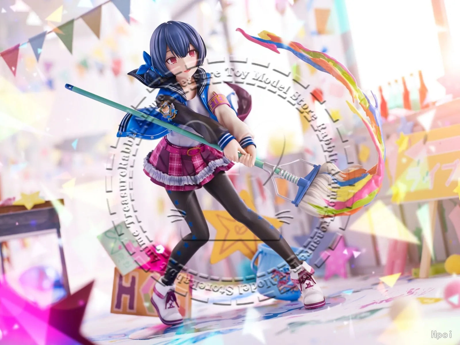 n Stock Original Genuine Kotobukiya THE iDOLM@STER SHINY COLORS Rio Umino Brave Hero Jersey Ver. 1/8 PVC Figure Collectible Gift