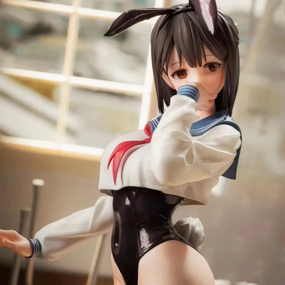 Jk Bunny Girl Action Figure Jk Uniform Girl Figures Retty Girl Anime Figurine Pvc Model Doll Collect Room Decora Desk Boy Toys