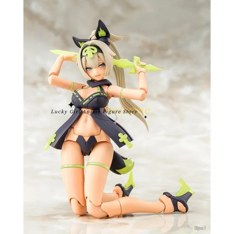 '-In Stock Original Kotobukiya Megami Device Shura Tamamo Mae Banquet (Utage) Mecha Assembly Models Ornaments Toys Boys  Statue
