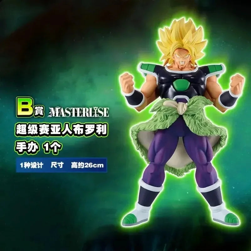 Bandai Original Anime Dragon Ball Ichiban KUJI Vegeta Gogeta Cell Broly Vegeta Son Goku Trunks PVC Actionfigur Modell Spielzeug