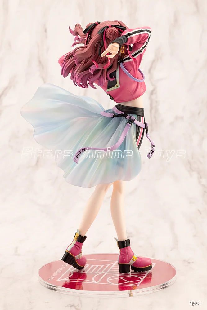 【Pre Sale】Original Kotobukiya Gakuen IDOLM@STER Saki Hanami 1/7 -Fighting My Way- Dolls Animation Figures Model Toys