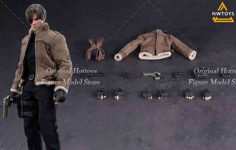 Auf Lager Nwtoys 1/12 Maßstab Männlicher Soldat Leon Polizeiagent Held Charakter Komplettes Set 6-Zoll Actionfigur Modell Puppe Sammlung