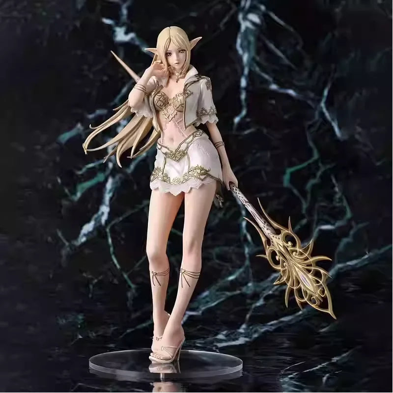 1/7 Scale Elven Female Mage Exquisite Boxed Figure Collectible Decoration Room Desktop Decoration Ornaments Action Figures Gift