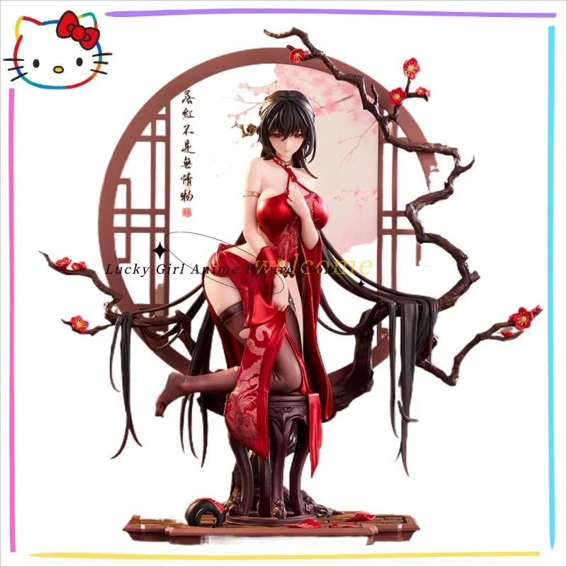 '-In Stock Original BearPanda Chinese Style Series 1/6 Anniversary Model: Luohong  Anime Model Figure Collection Gift