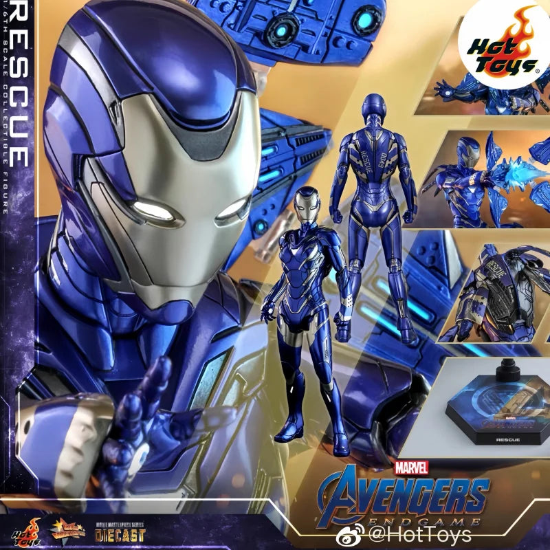 New Original Hot Toys HT MMS538D32 Avengers End Game Little Chili MK49 1/6 Scale Action Figures Collectible Model Toy Customized