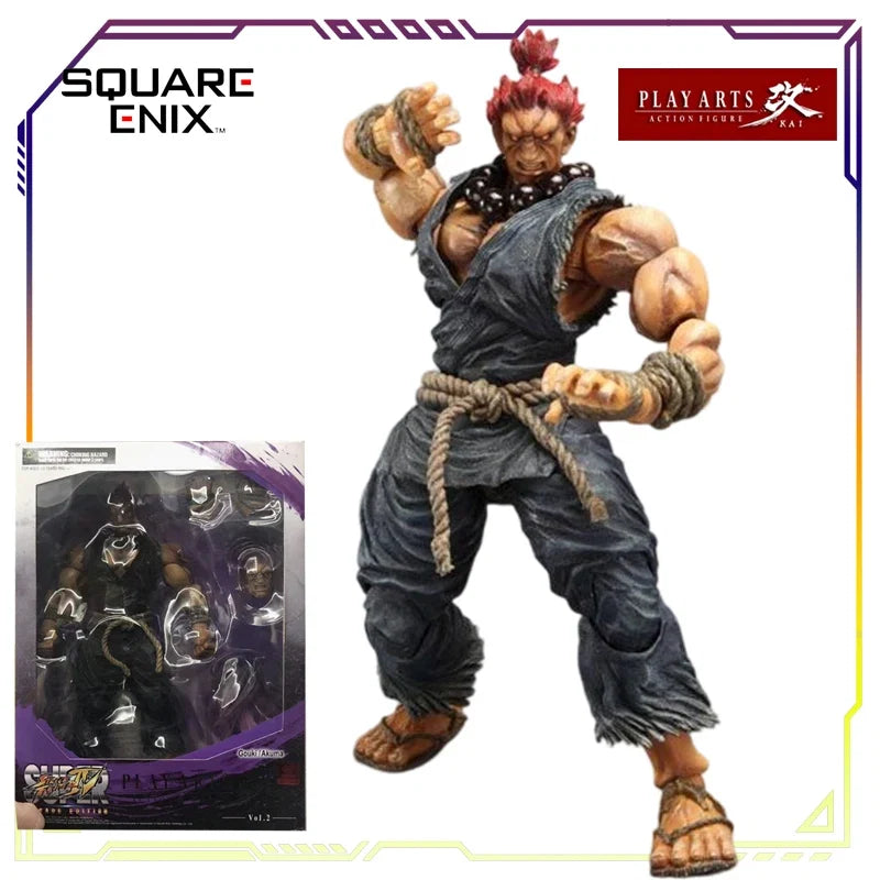 SQUAREENIX Original PLAY ARTS Modified Street Fighter Series Haogui\Chun-Li\Stein\Cammy\Long Action Figure Model Toys Model