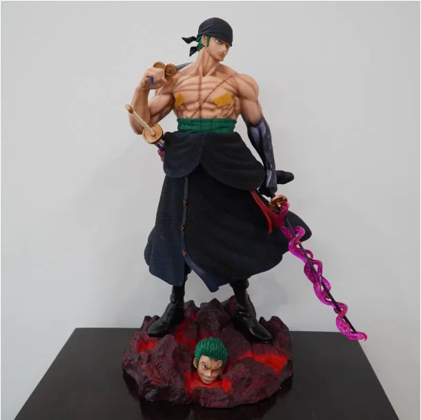 Jt Statue 38cm/14.96inch One Piece Monkey D. Luffy Gear 4 Model Dolls Figurine One Piece Anime Figure Collectible Toys Gifts