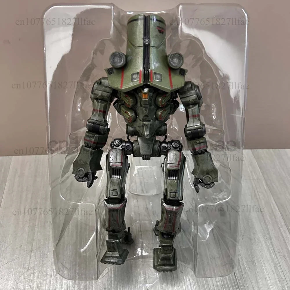 NECA Figure Pacific Rim Figure LED Red Tramp Japanese Mecha Gipsy Danger Obsidian Fury The Eureka Raiders Armour Room Decor Gift