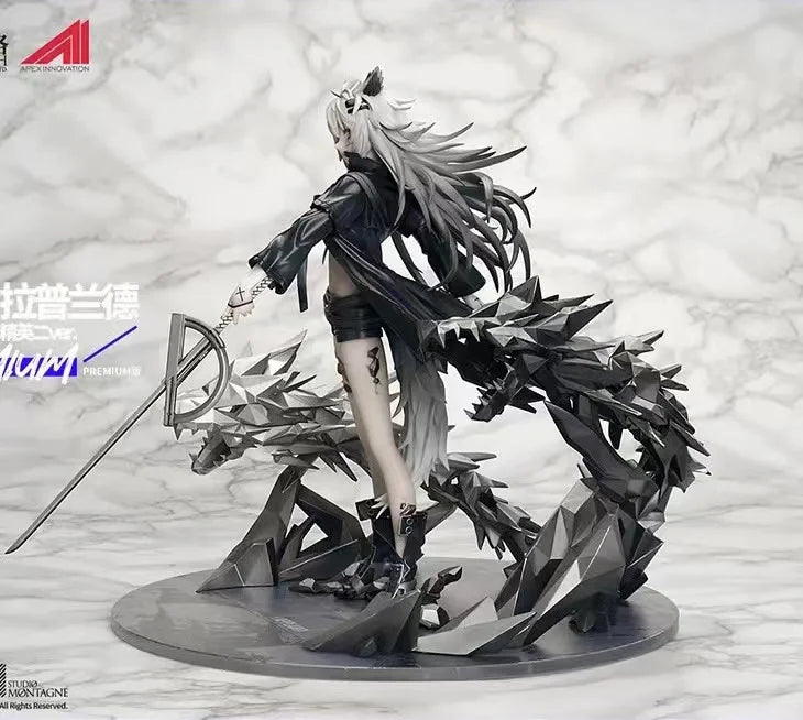 100% Original:Arknights Lapland 1/7 PVC Action Figure Anime Figure Model Toys Figure Collection Doll Gift