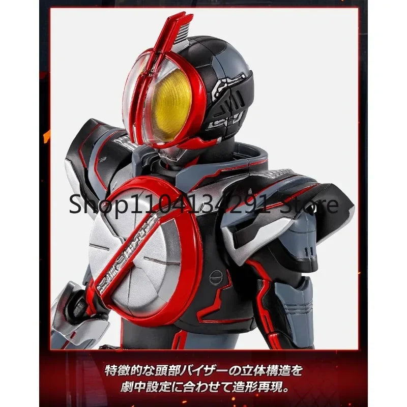 Original Bandai S.H.Figuarts Kamen Rider Faiz Next Faiz Anime Figure Collectible Model Birthday Gift Toy