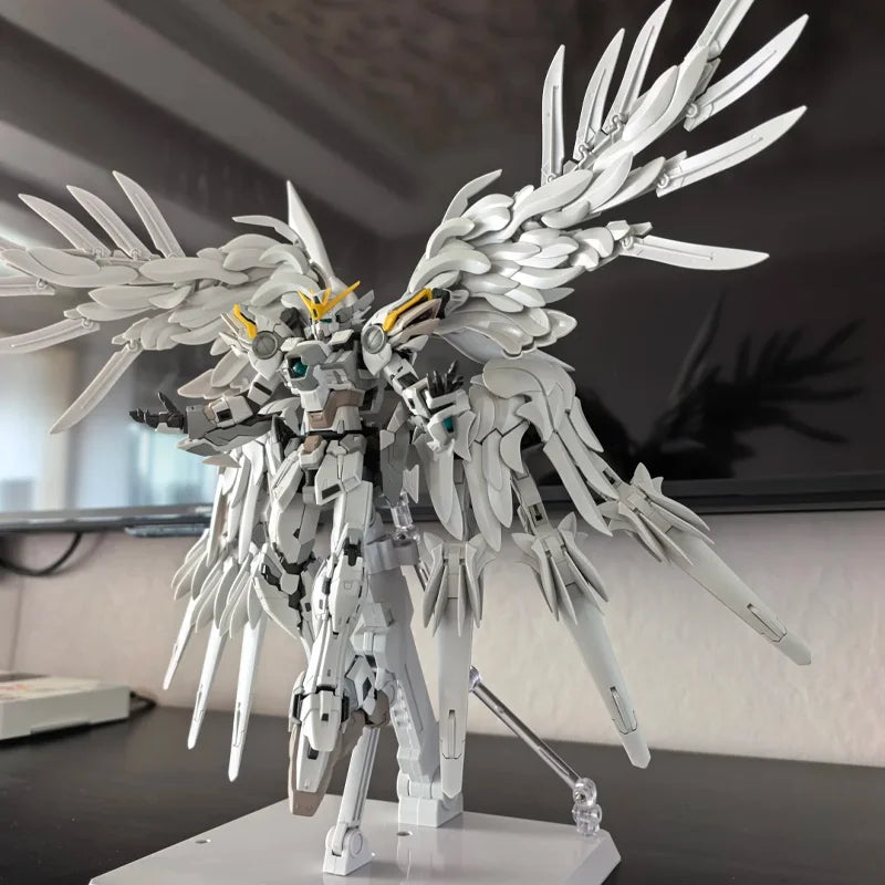 Mg 1/100 Daban 8827 Snow White Prelude Fix Model Kit Xxxg-00ysw Wings Assembly Action Figures Alloy Skeleton Customized Toys