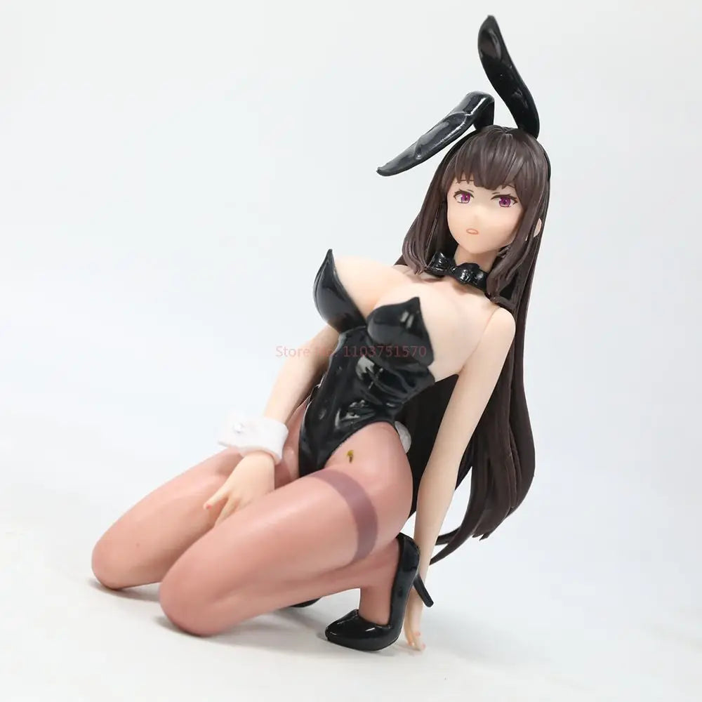 Hot Animation Anime Beautiful Girl Rabbit Girl Fei Na Hand Made Model Toy Desktop Case Ornament Toy Boy Gift