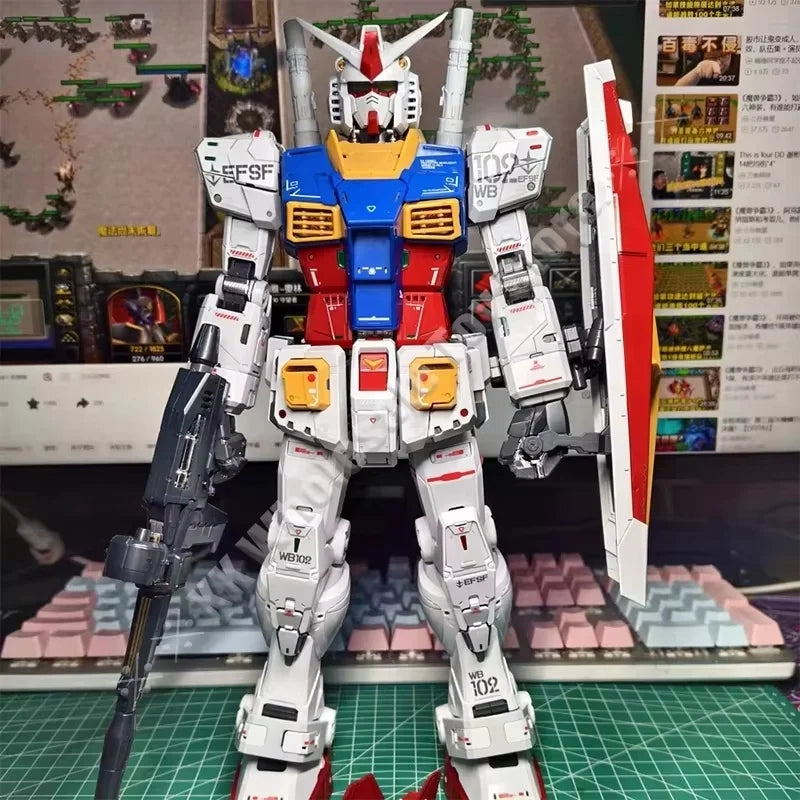 In Stock Daban PG 1/60  2.0 RX-78-2 PGU Model KitAssembly Action Figures Robot Plastic Model Kits Hobby Statue Customized