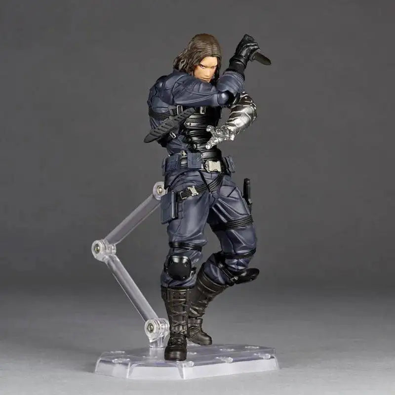 Marvel The Avengers Winter Soldier Perfect Killer NR029 PVC Action Figure Toys Kids Gifts Collectible Model 14cm