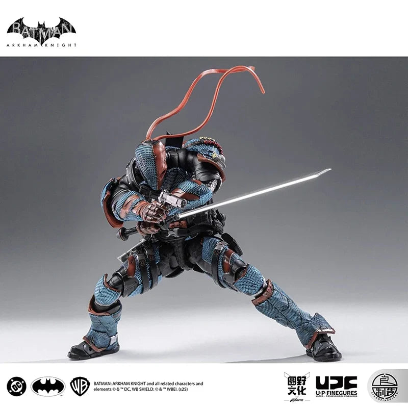 100% Original LPZZ UPF Rouno Cueure DC002 1/12 Batman Arkham Knight Deathstroke Genuine In Stock Figure Model Toys