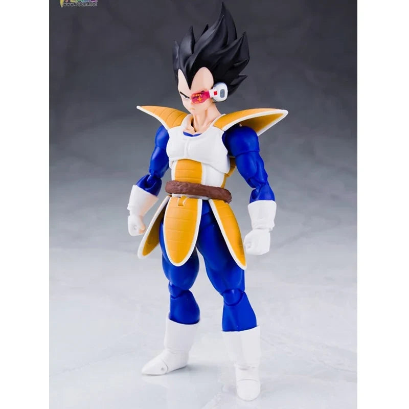 Fast Shipping Bandai Anime Dragon Ball SHF VEGETA 2.0 Original Model Toys Action Figure Collectible Ornaments Children Gift