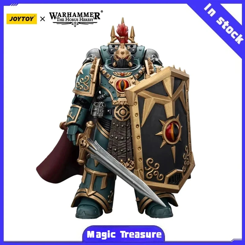 【MT】JOYTOY Warhammer 40K 1/18 Action Figure Sons of Horus 'Little’ Horus Aximand,Captain of the 5th Company Model