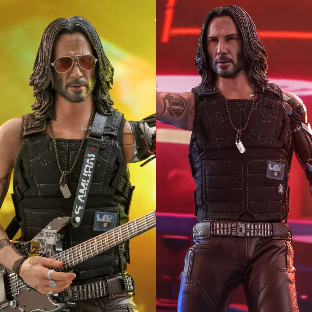 In Stock HOTTOYS VGM47 1/6 Scale Keanu Reeves Cyberpunk Johnny Silverhand 12'' Full Set Collectible Male Action Figure Model
