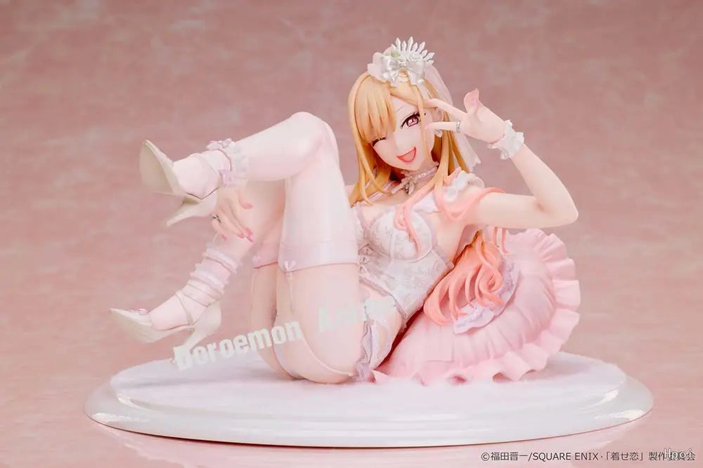 In Stock Original Aniplex+ My Dress-Up Darling Marin Kitakawa Strappy Nightgown 1/7 Beauty Girlfriend Figures Decoration Gifts