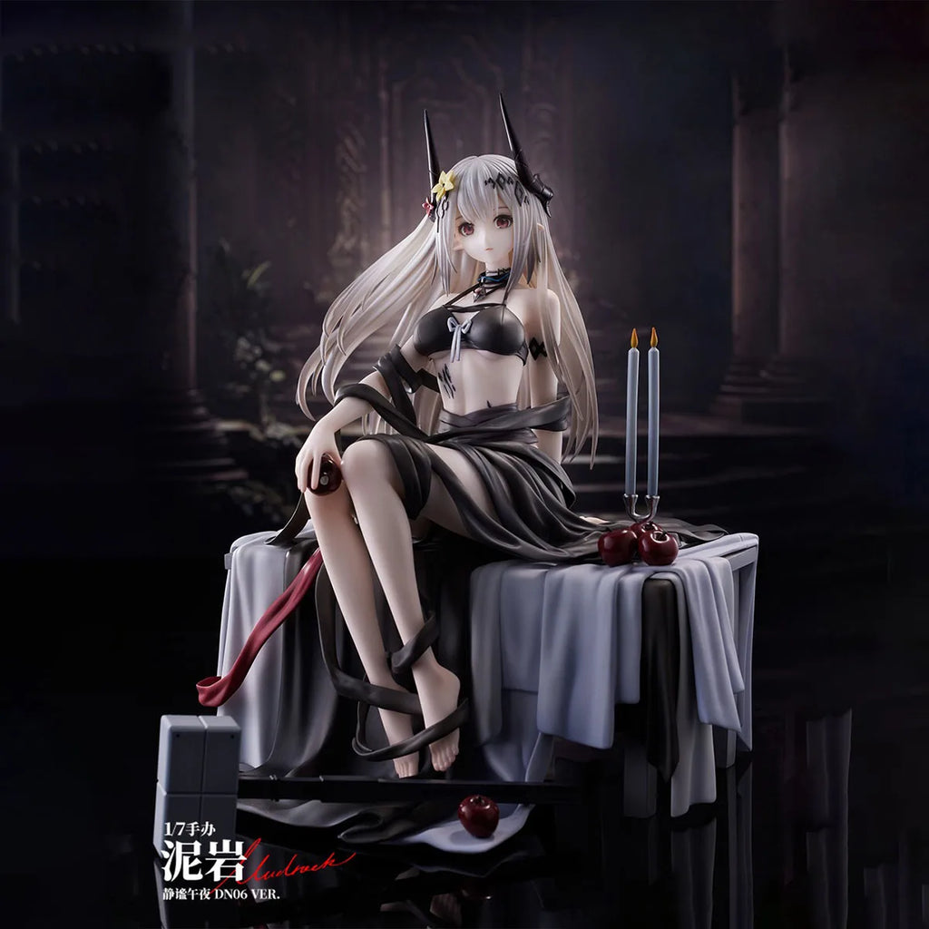 In Stock Original FuRyu F:Nex - 1/7  Arknights - Mudrock Silent Night DN06 Ver Anime Action Figures Model Collectio Toy