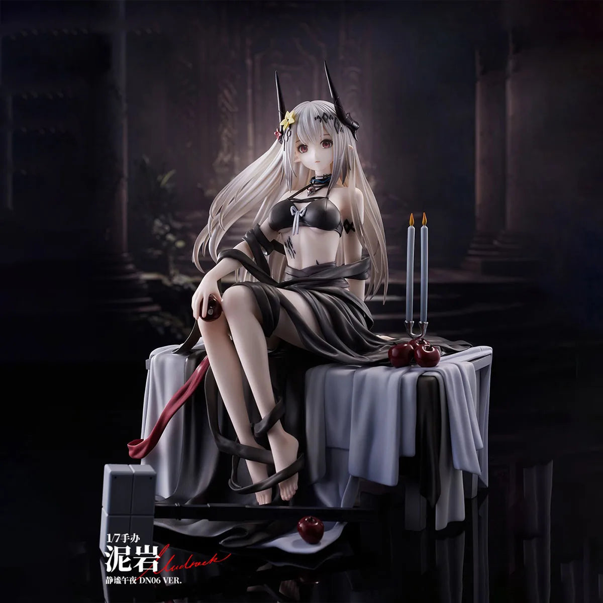 In Stock Original FuRyu F:Nex - 1/7  Arknights - Mudrock Silent Night DN06 Ver Anime Action Figures Model Collectio Toy