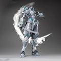 Zen Of Meta Shadow Domain Ninja White Ghost Alloy Action Figures Gk Model Kit Multi Accessories Toy Exquisite Handsome Ornament