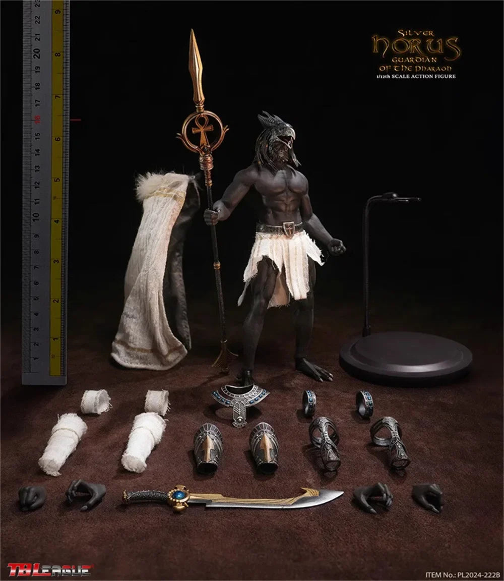 1/12th TBLeague PL2024-222B Black Version Vintage Egypt Horus Guardian with Platform Gift For Fans Collect