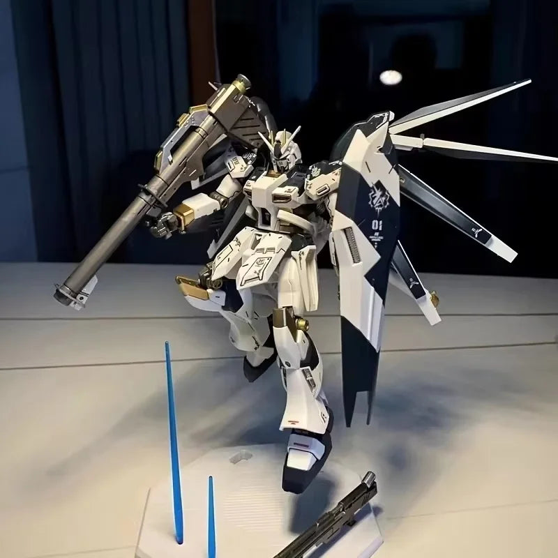 Hi-Î½ RX-93-Î½2 HG 1/144 Hi Nu GPB Color Mech Bausatz Actionfigur Jungen Puzzle Spielzeug Desktop Ornament Puppe Sammlerstück