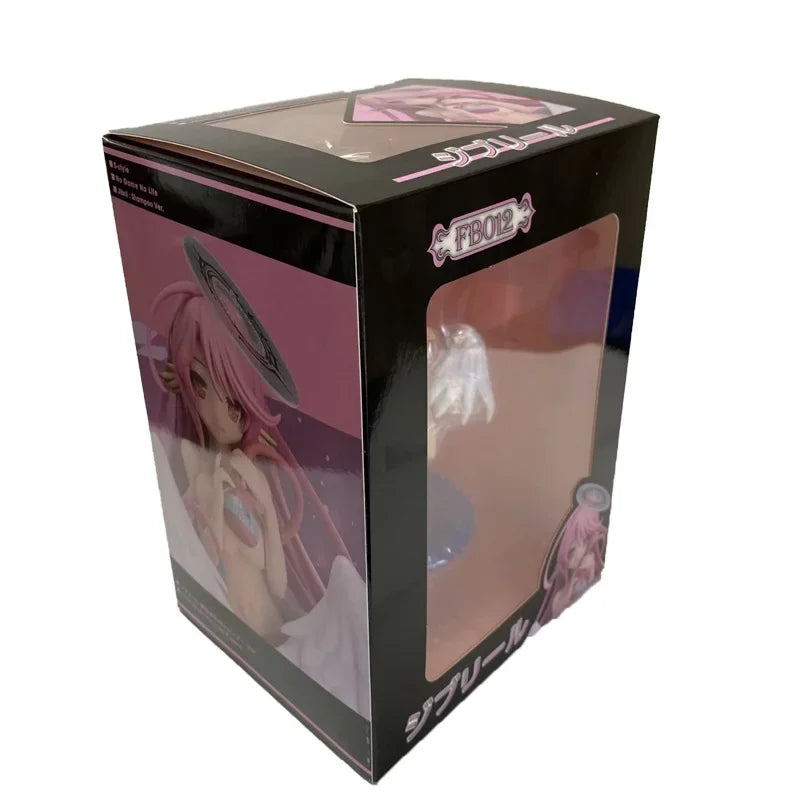 16cm No Game No Life Anime Figure Kotobukiya Shiro Action Figure Shiro Jibril Fairy Shampoo Figurine Adult Collectible Model Toy