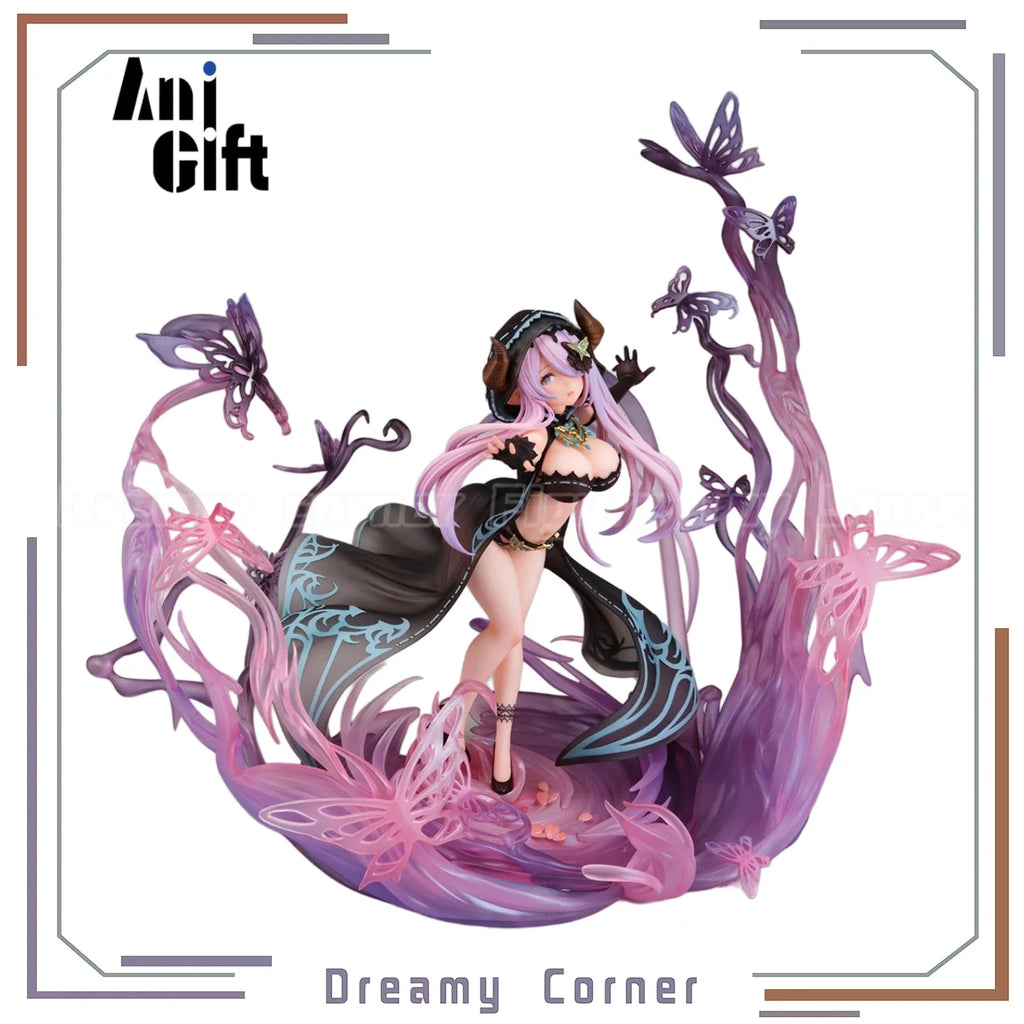ã€In Stockã€‘Original AniGift AmiAmi GRANBLUE FANTASY Black Butterfly Dreamcoat 1/7 Scale Figure Toys Model