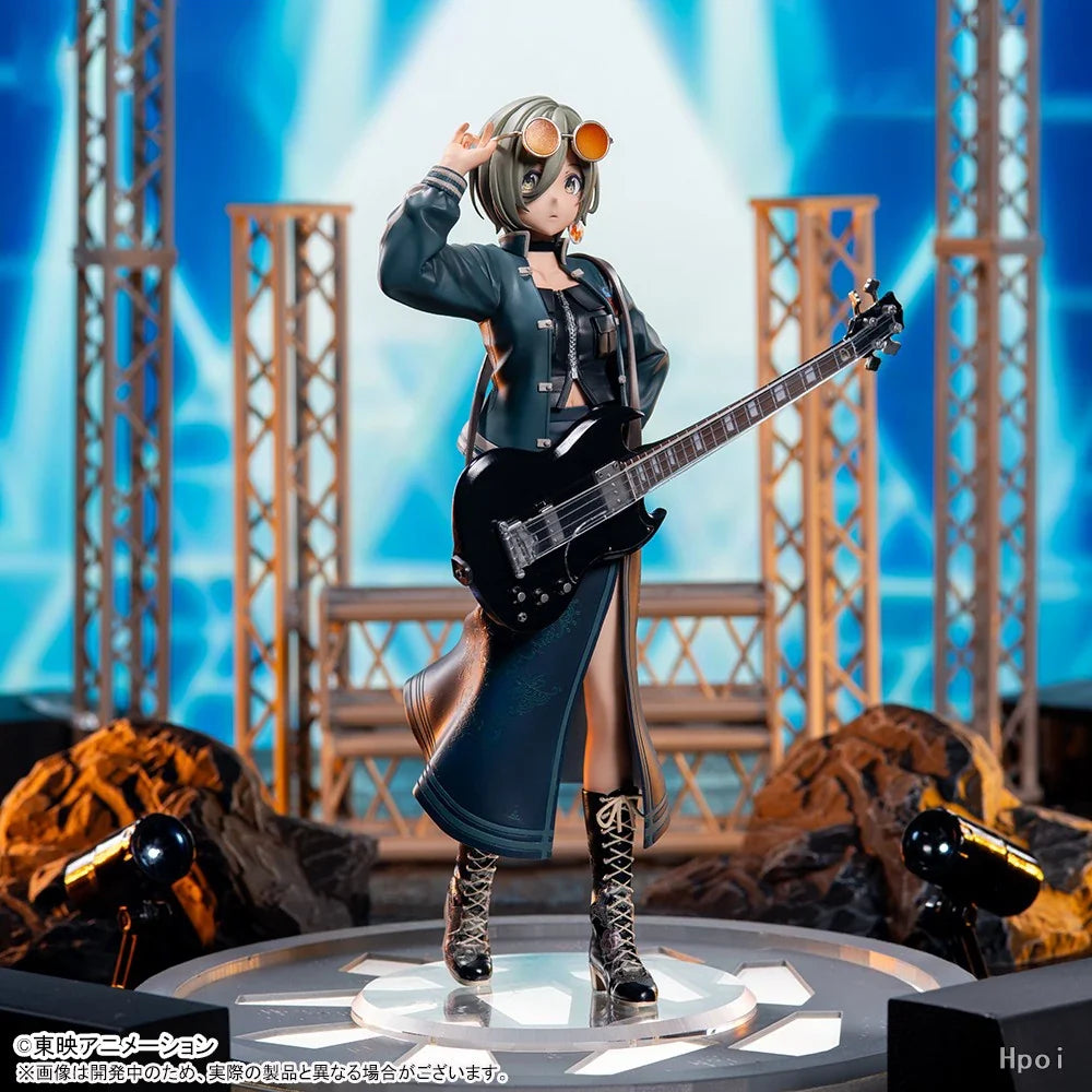 Original SEGA XStellar GIRLS BAND CRY rupa PVC Anime Figures Action Figure Model Toys