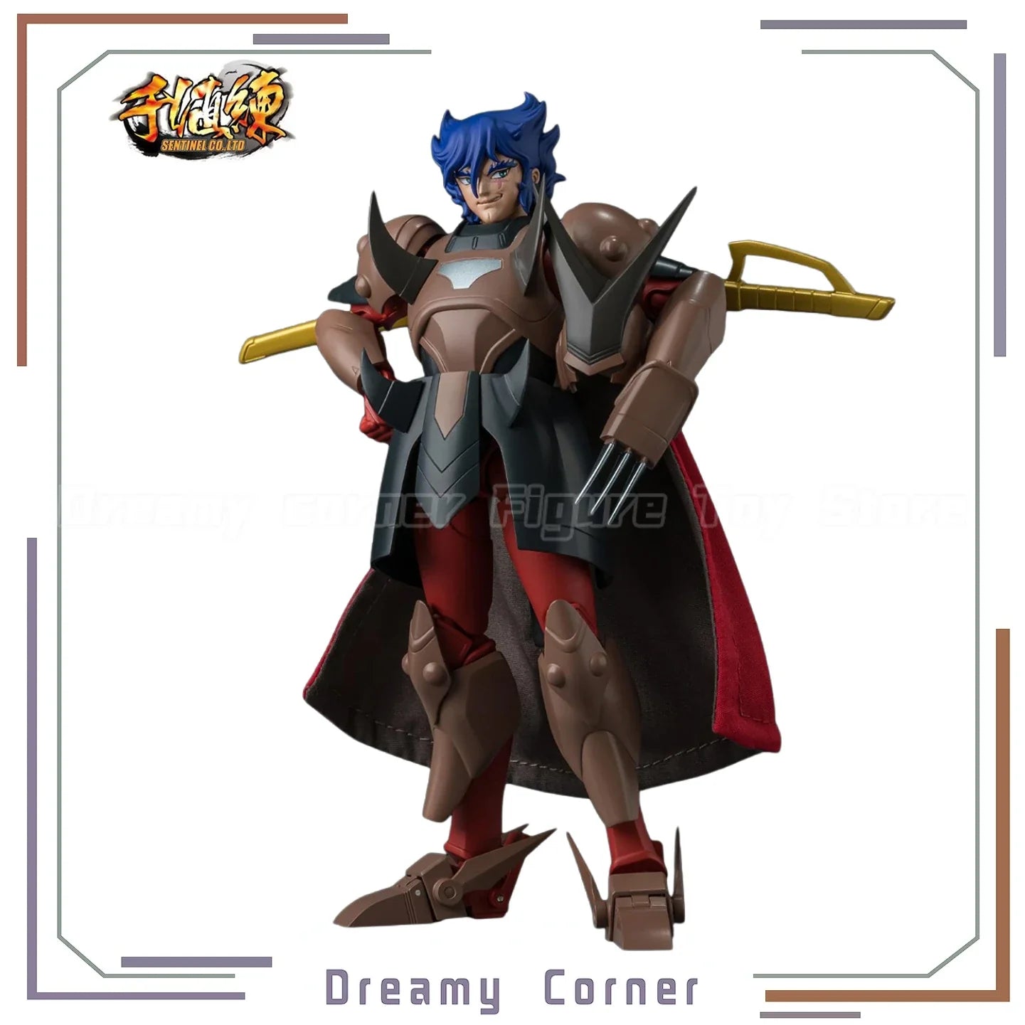 【Vorbestellung】 Sentinel SUPER ACTION Ronin Warriors Anubis Anime Figur Sammlung